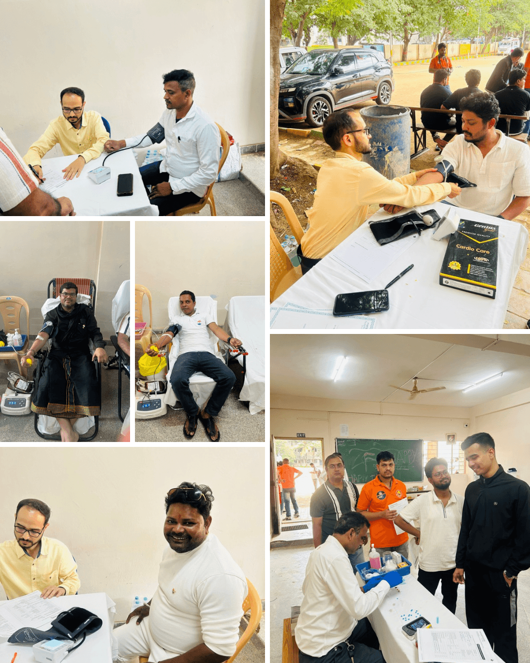 OPC Blood Donation Camp — giving blood, saving lives