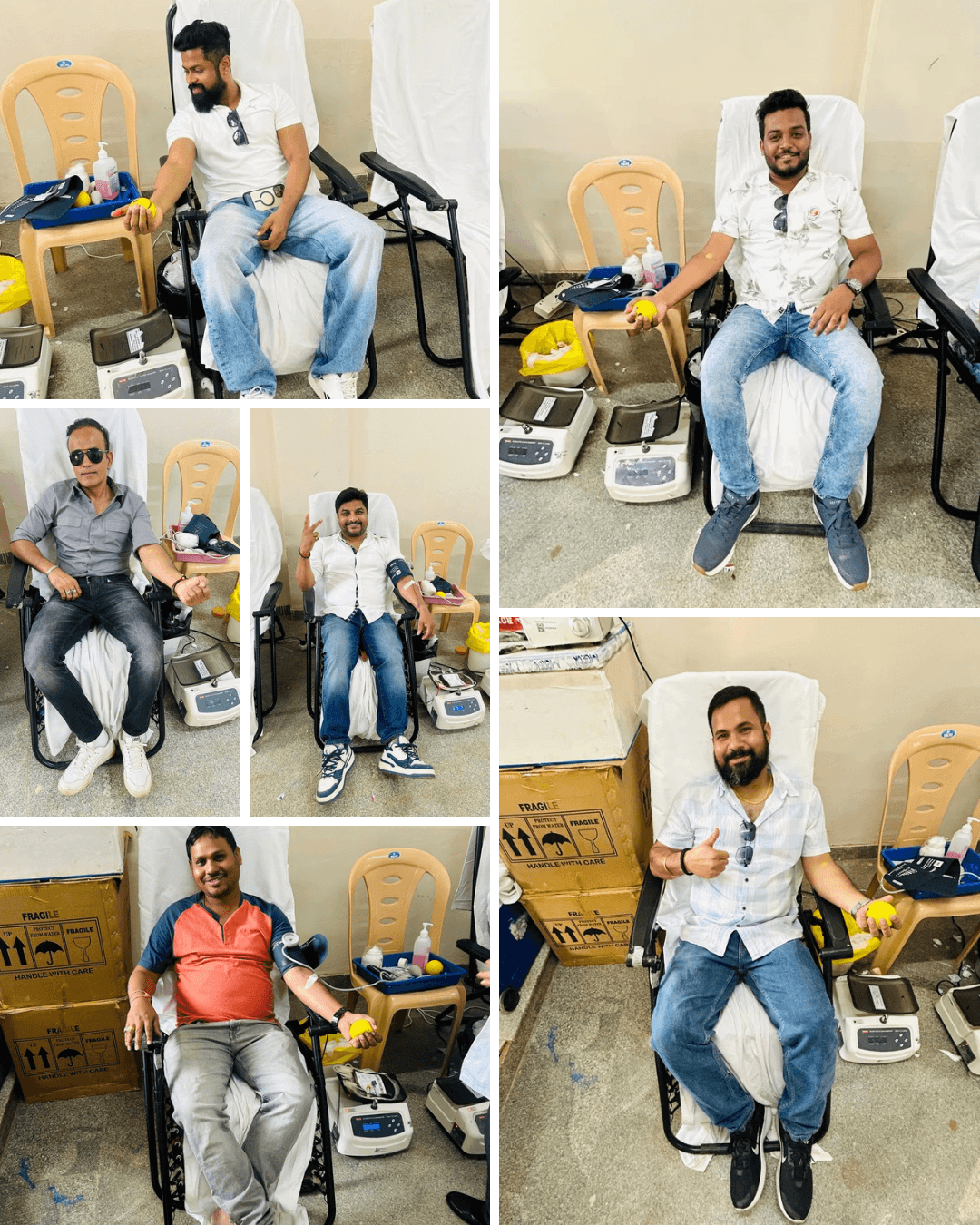 OPC Blood Donation Camp — giving blood, saving lives