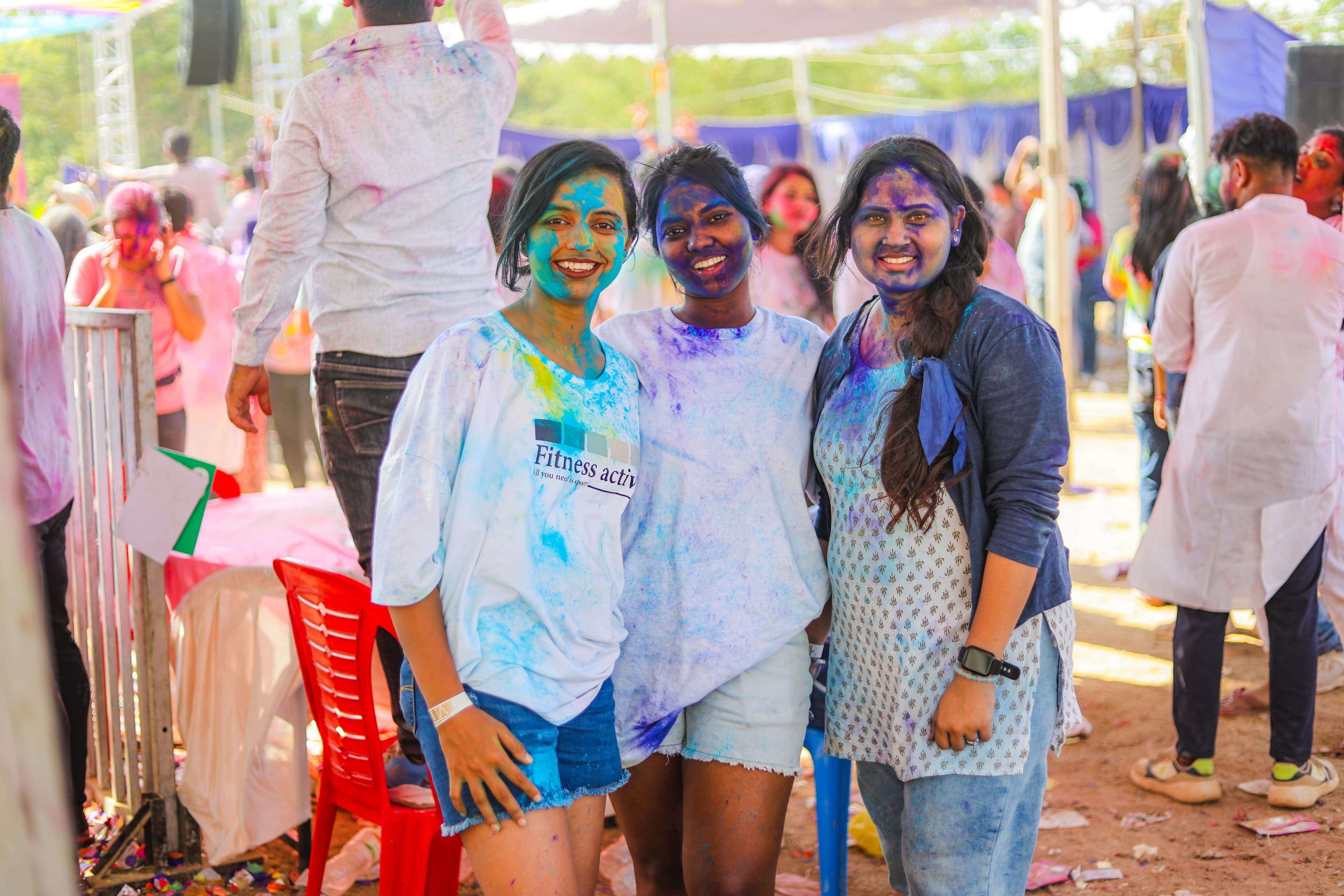 Holi celebrations