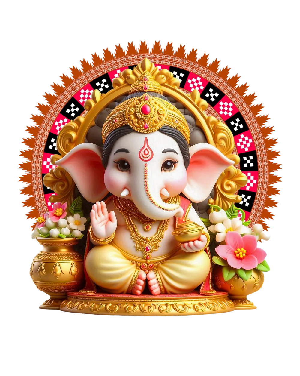 Lord Ganesha artwork from the event presentation