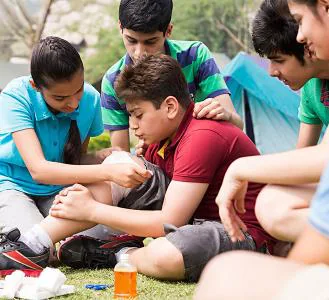 First aid support