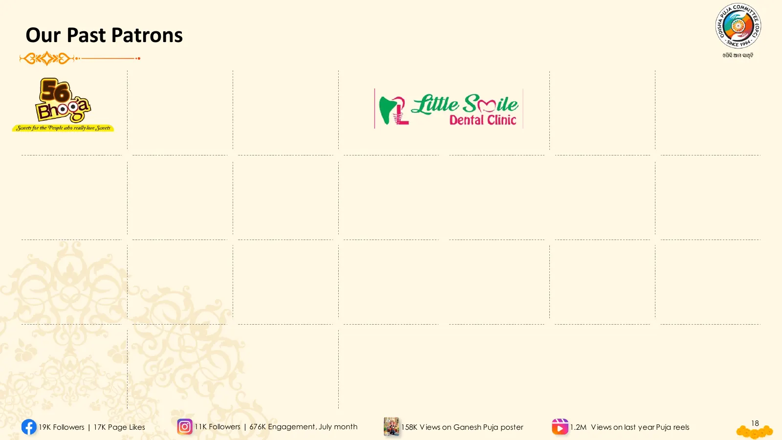 Past patron logos page two